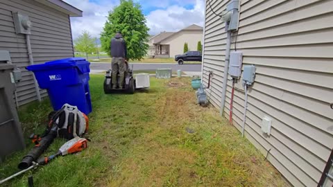 Night Shift Father Was READY To Mow But I Surprised His Family With THIS_part9