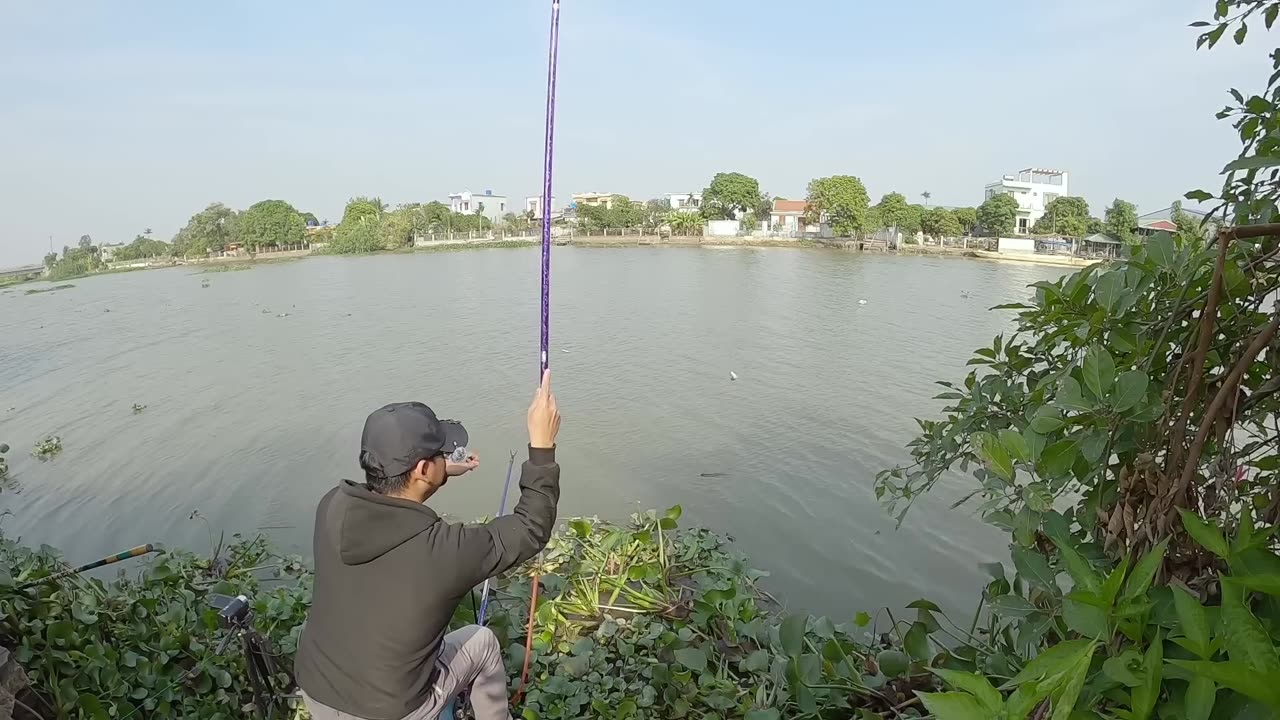 Casting for Redfish in a Murky River Delta