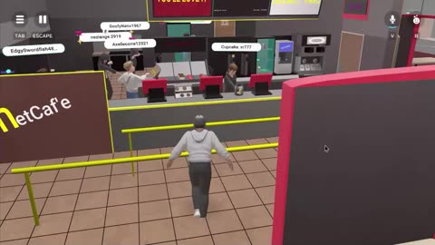 Playing Metdonalds In Meta Horizon