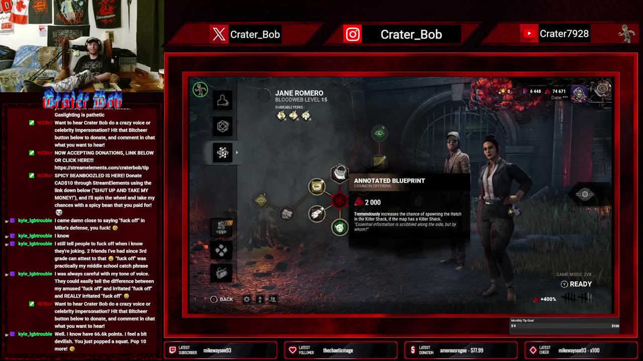 NO LEFT BUMPER LAST DAY OF RE 2V8! Dead By Daylight #IntoTheFog #ShirtMySurvivor