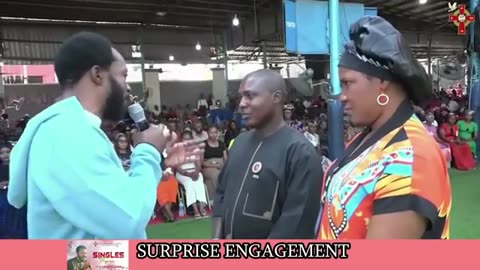 Zionites Roar in Excitement as man Engages His Fiancée live in Zion Singles Program. 5 months ago