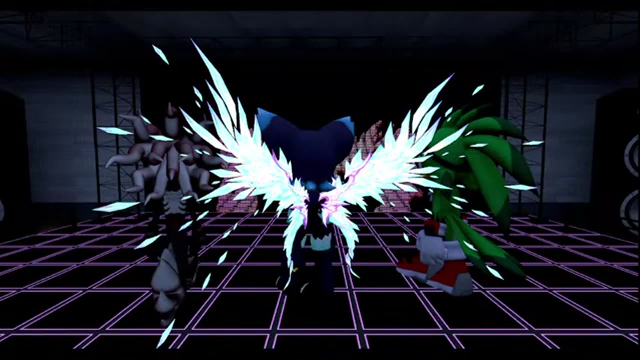 Rouge the Dark A.K.A Mephiles Rouge MMD's FT Jet & Infinite