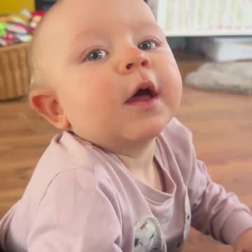 Baby Kayla Full of Energy — Crawling All Over 💨👶