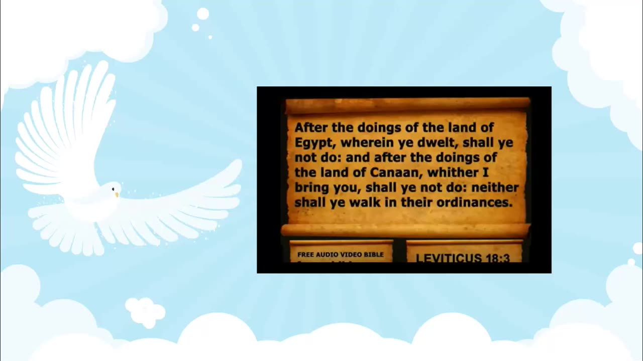 Audio Bible with KJV text Leviticus Chapter 18