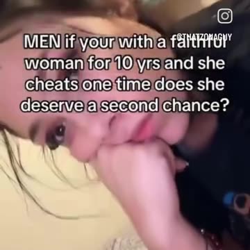 Don't take back a cheater