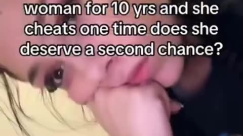 Don't take back a cheater
