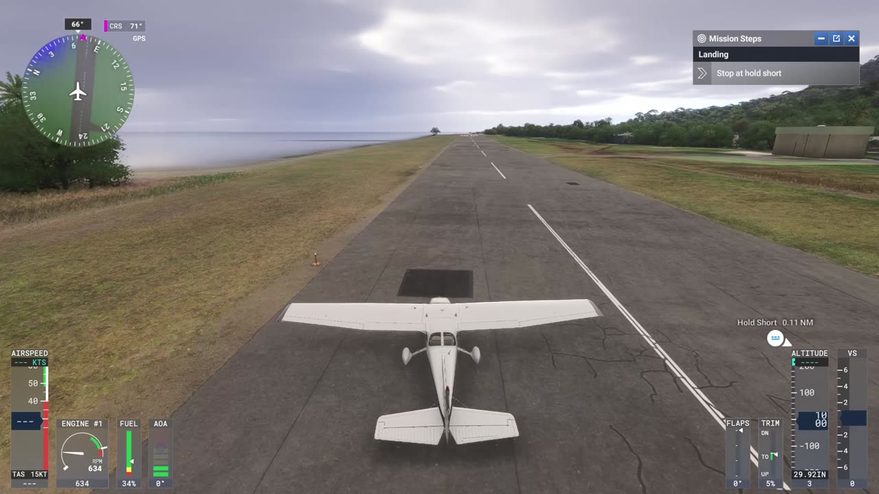 Playing some Microsoft Flight Simulator!