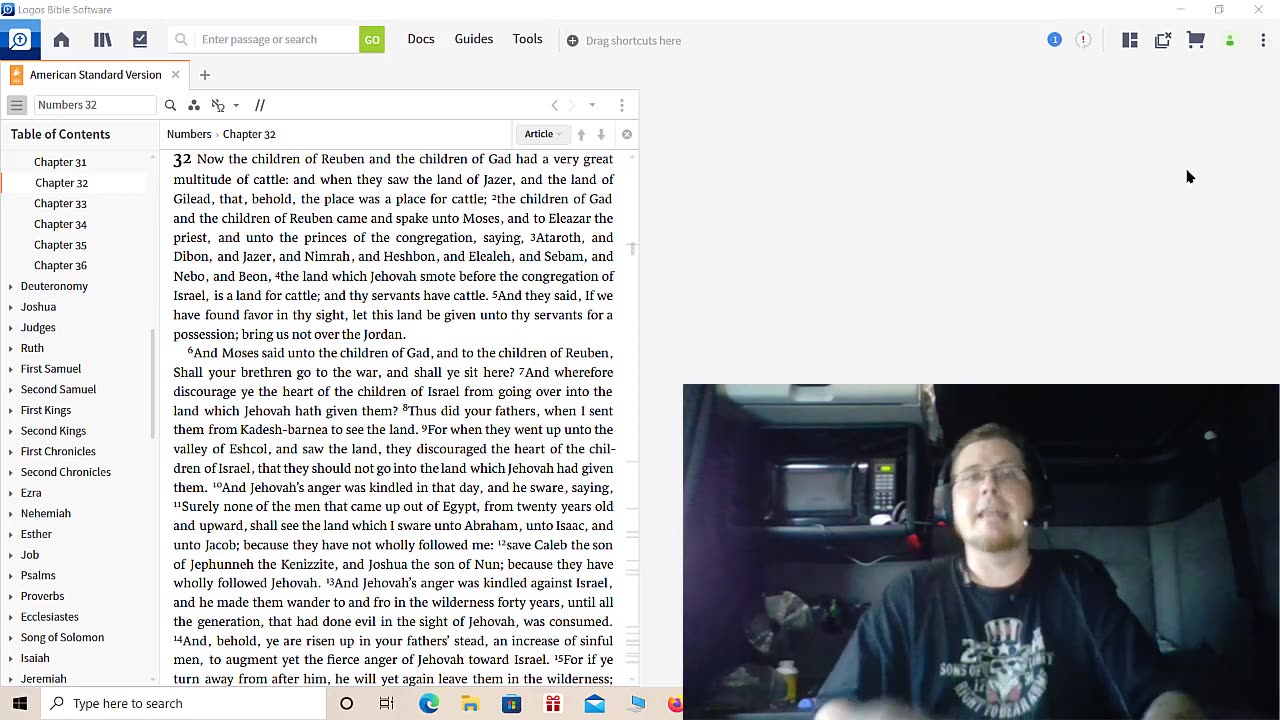 Will you sit here while we go out to battle - Numbers Chapter 32 [The Bride of Christ]