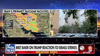 Trump says that he's hoping to get Iran "back to the negotiating table" following the Israeli raids.