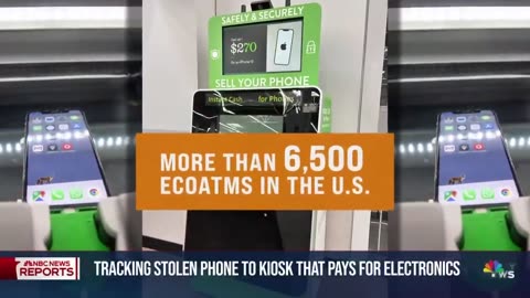 Tracking down stolen iPhone to kiosk that pays for electronics