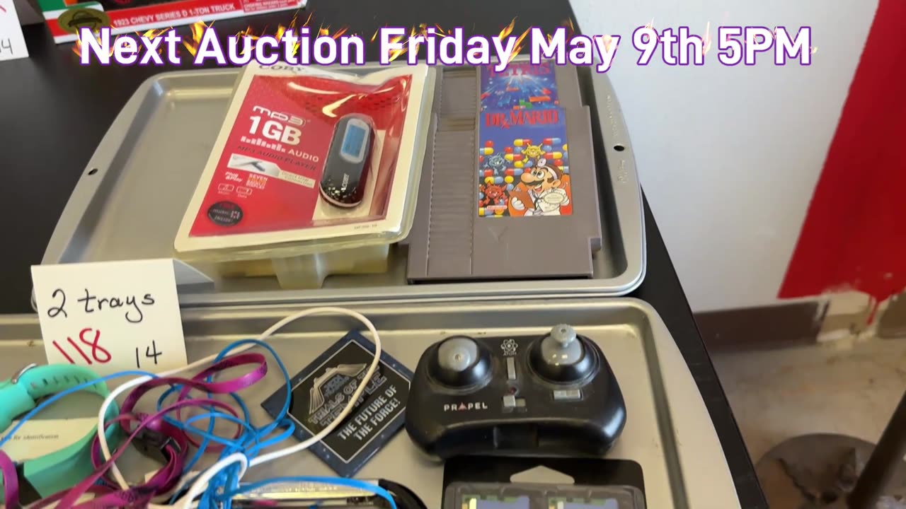 Amazing Treasure hunt auction Friday May 9th