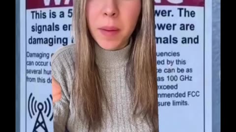 Politics - 2025 Tech Warning Labels 5G Cell Towers Truth Harmful To Humans An Plants