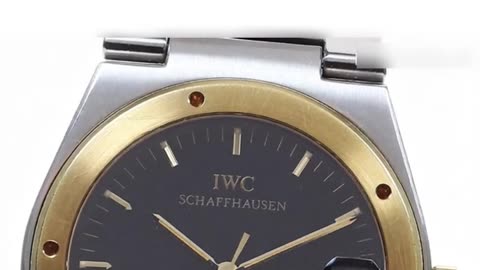 IWC Ingenieur Date – Precision in Stainless Steel with Black Dial