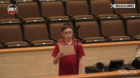 12 Year Old Stands Up