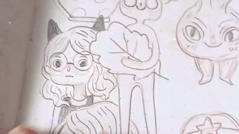 My vintage sketchbook ✏️