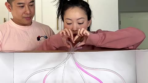 Pink drinking challenge gone wrong ​⁠@theweeniefamily