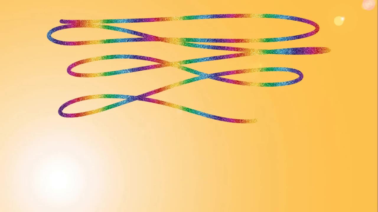 Walking on Sunshine - finger tracing