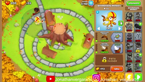 bloons tower defense gameplay