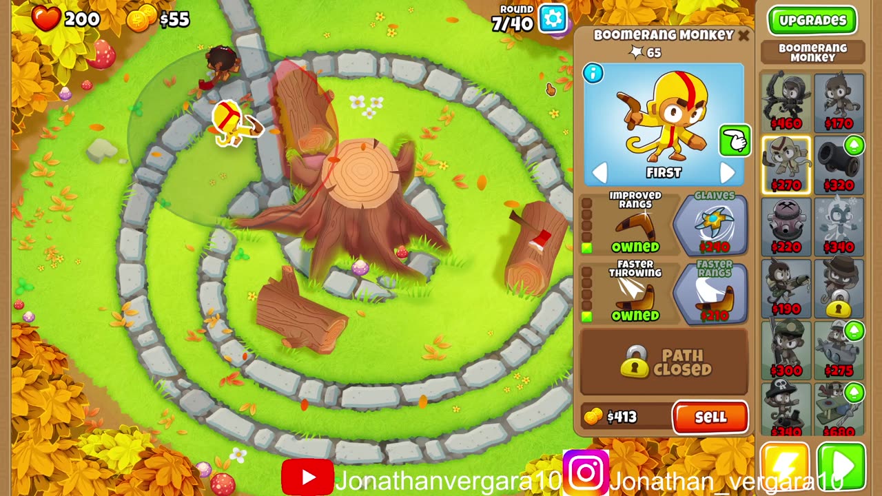 bloons tower defense gameplay