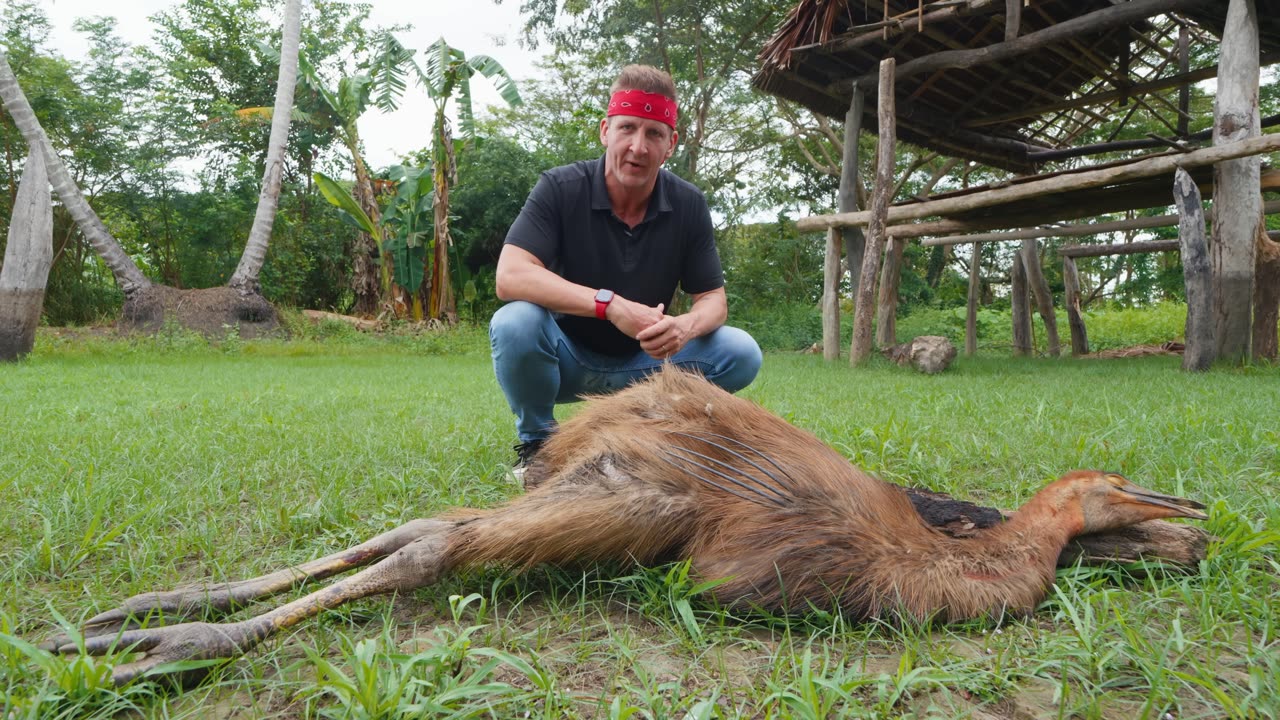 Best Ever Food Review Show - Dining with the Last Known Cannibals!! (The Crocodile Tribe)
