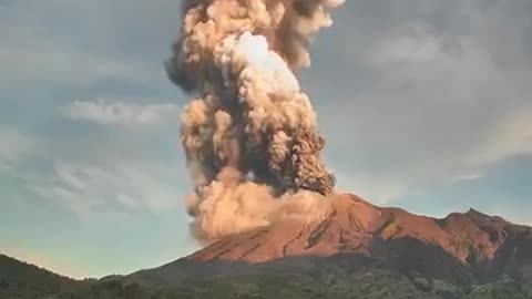 explosive eruption at the Kanlaon volcano in the Philippines early Tuesday morning.