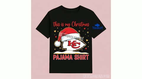 Kansas City Chiefs This Is My Christmas Pajama Graphic Shirt