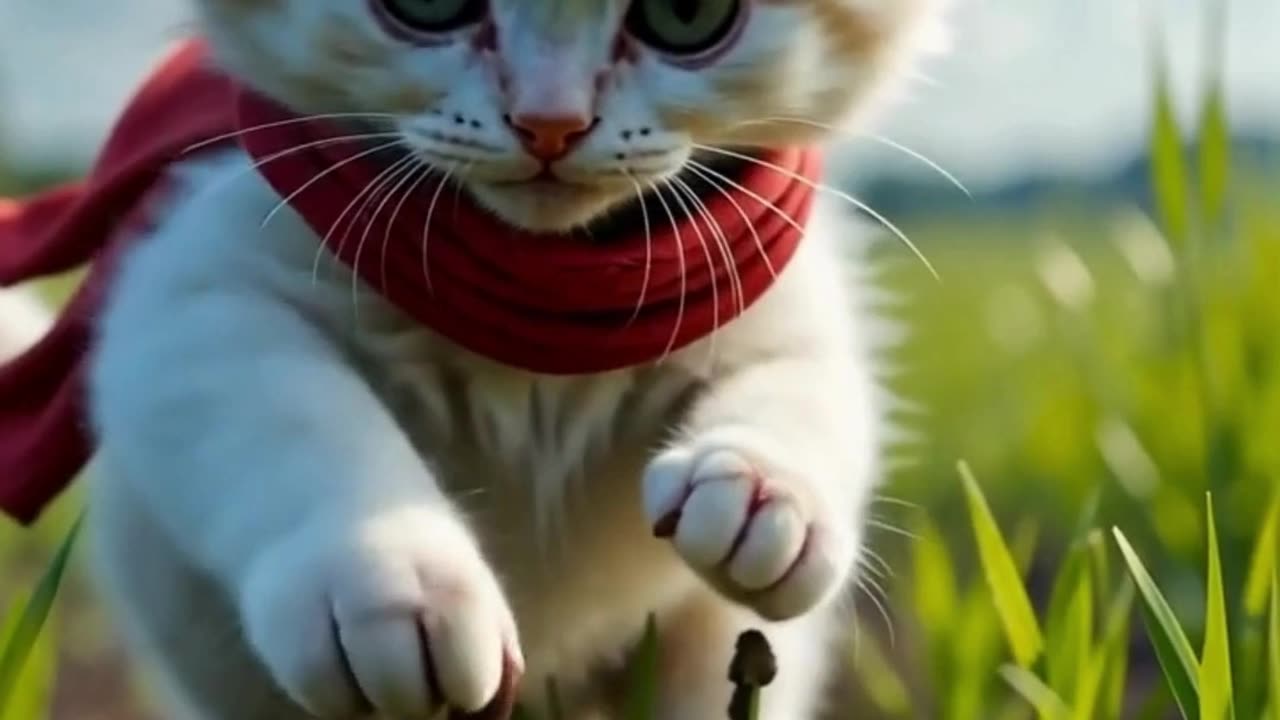 Cuteness Overload: The Adorable White Kitten Taking Over the Farm