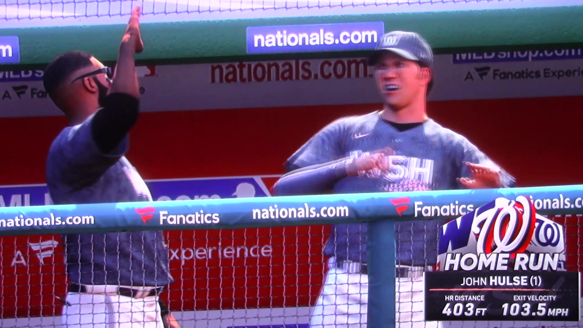 MLB The Show: Washington Nationals vs Miami Marlins (S19 NLDS G1)