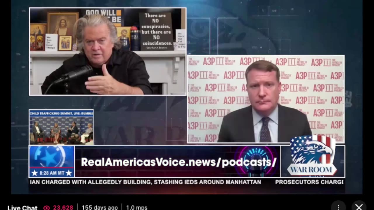 Mike Davis To Steve Bannon: The Judges Who Fired Alina Habba Committed An Ethics Violation