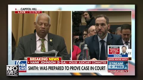 VIDEO: Dem. Congressman Hank Johnson Pushes Deep State's Disproven Jan 6th Insurrection Narrative At Jack Smith's Committee Hearing, And He Says The 2020 Election Wasn't Stolen- Despite US States Providing TOTAL PROOF Of Sufficient Fraud To