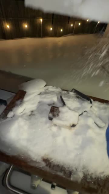 Satisfying Shattering Of Tossed Ice Sheet