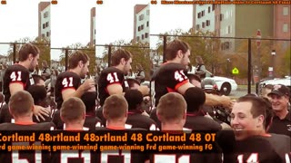 Prototype 406: Buffalo State celebrates beating Cortland 51-48 in OT.