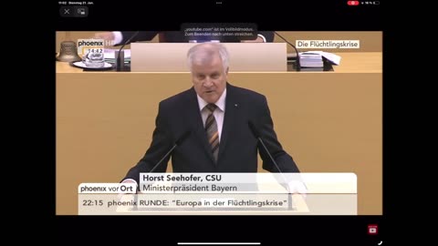 Horst Seehofer über den Tiefen Staat in Deutschland