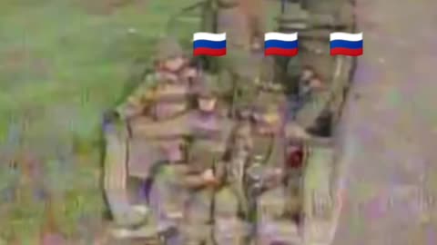 Ukrainian Drone Smashes into Overloaded Truck