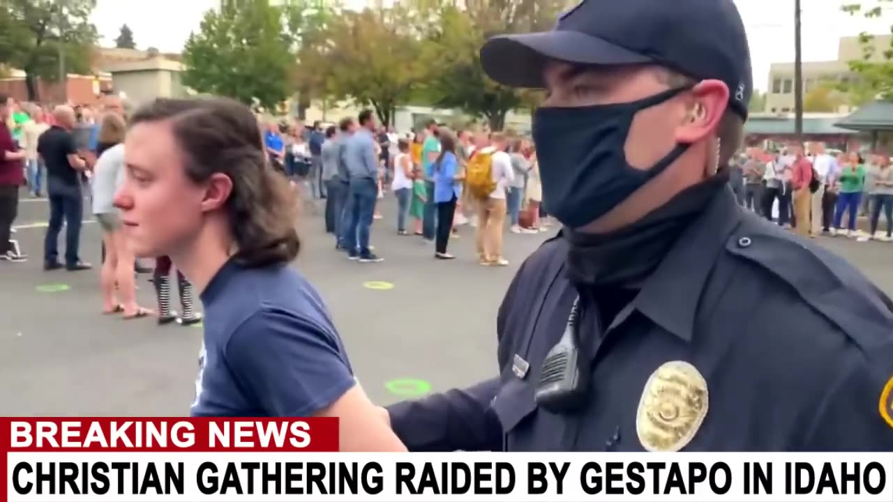 CHRISTIANS RAIDED BY THE GESTAPO IN BROAD DAYLIGHT