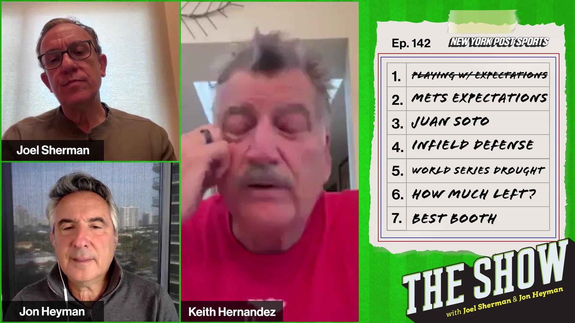 Keith Hernandez believes Mets starting pitching is "worrisome" | The Show