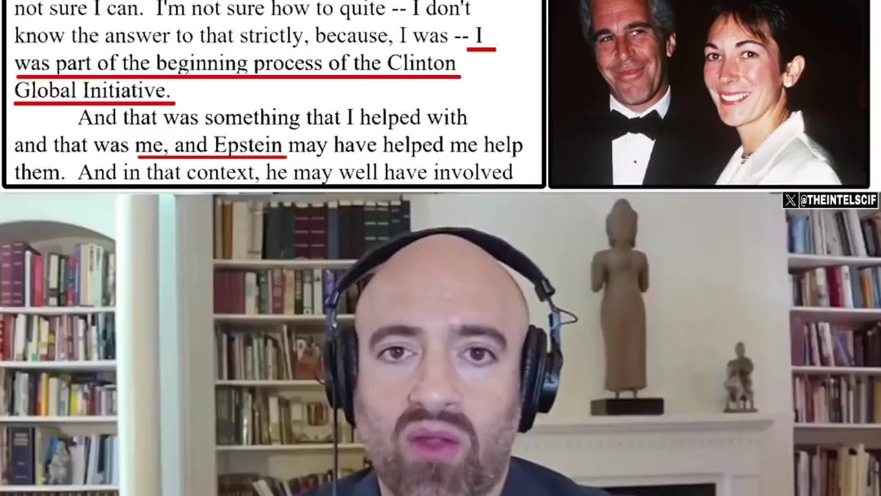 CLINTON GLOBAL INITIATIVE started by Epstein and Maxwell, confirmed ...
