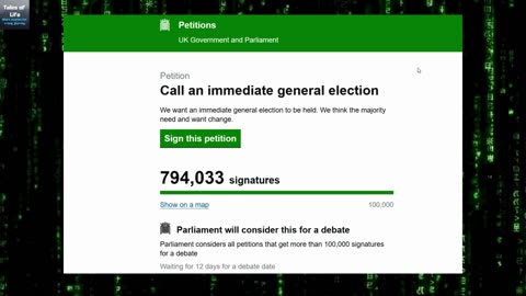 Call an Immediate General Election UK