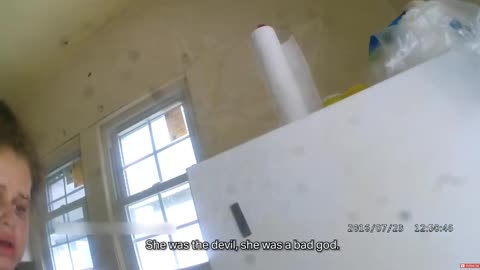 Murderous Half Breed Kills Her White Mother Because She Hears Voices Via The Smoke Detector Beep
