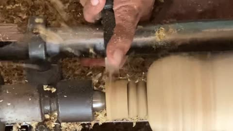 Watch a Master Carver Turn Raw Wood Into Hand-Carved Stool Legs! 🪑✨