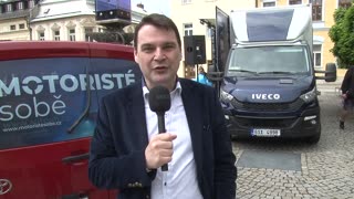 Petr Macinka a Matěj Gregor na kontaktni kampani - Šternberk 23.5.2025