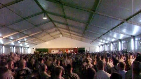 CHARLIE DANIELS CAMP TQ IRAQ 2006