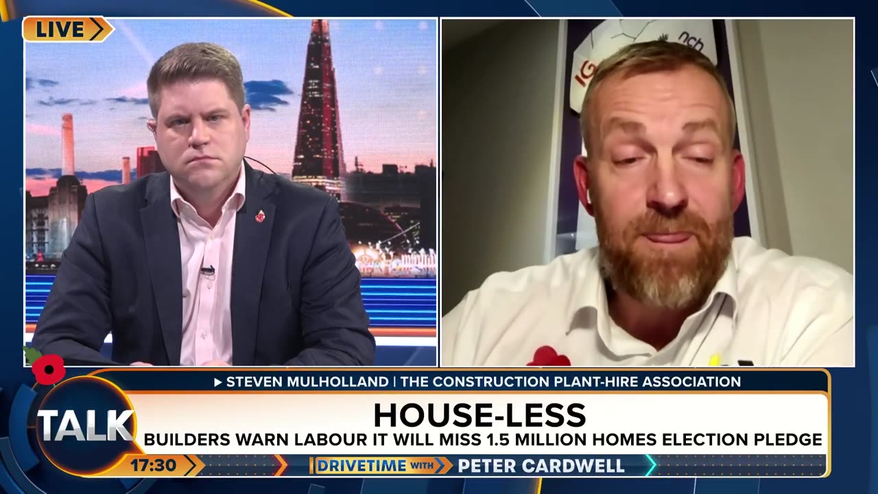 "I don't believe them for one minute!" Steven Mulholland from the Construction