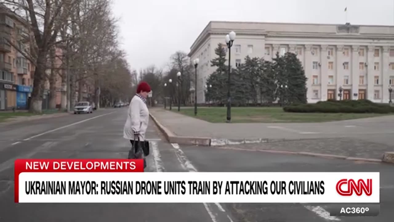 Ukrainians say they are being hunted by Russian drones