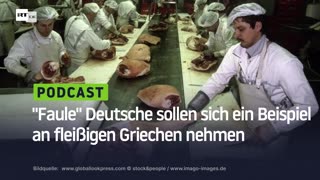 Merz & Co. appellieren: "Faule" Deutsche sollen sich ein Beispiel an fleißigen Griechen nehmen