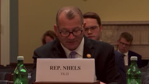 Rep. Troy E. Nehls Advocates for His Pro-Police Bill in House Natural Resources Hearing