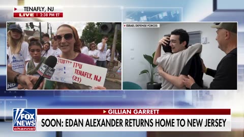Former hostage Edan Alexander’s long-awaited homecoming met with excitement