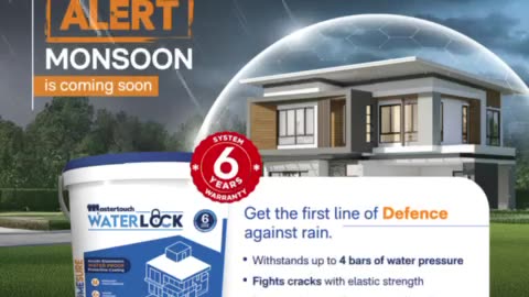 Best Waterproof Coating Solutions For Roof and Wall in India