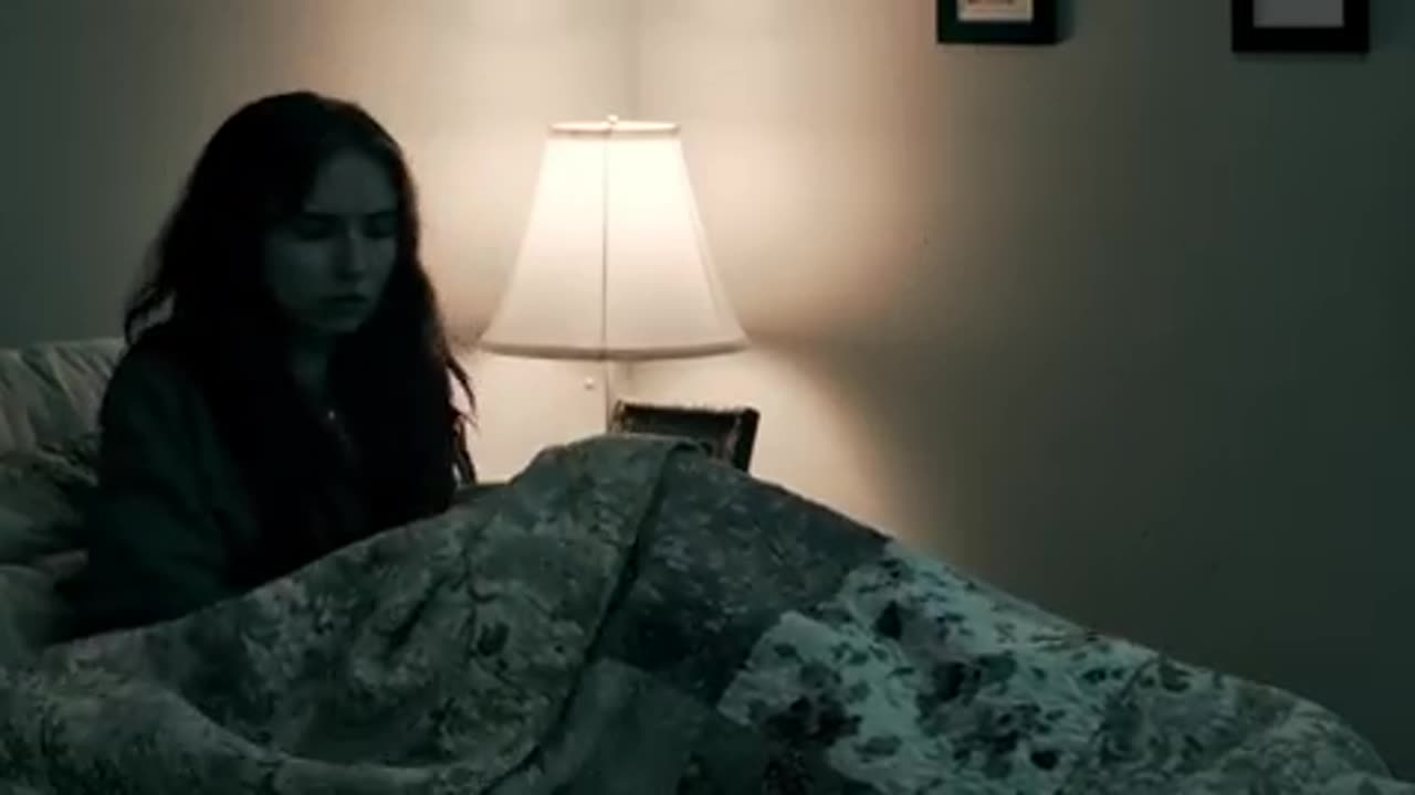 Horror movie scene