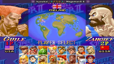 kyoukai vs MegamanX-8 FT10